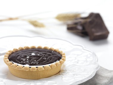 Chocolate tart clipart