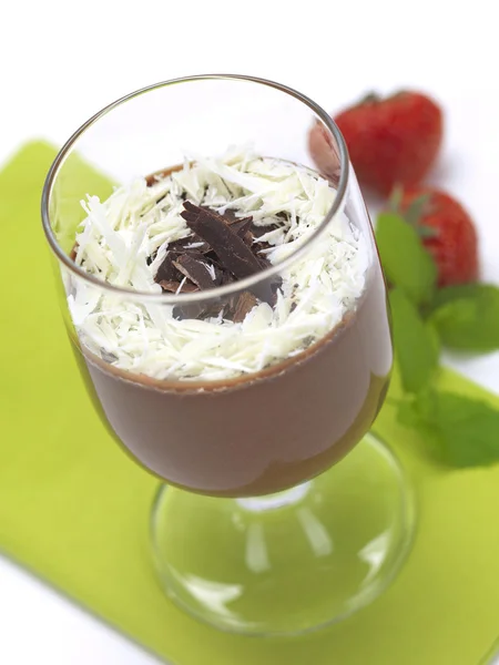 Chocolate mousse — Stock Photo, Image