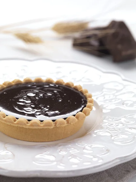 stock image Chocolate tartlet