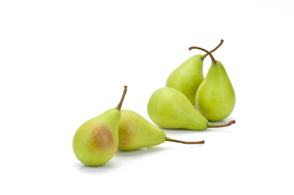 stock image Five green pears