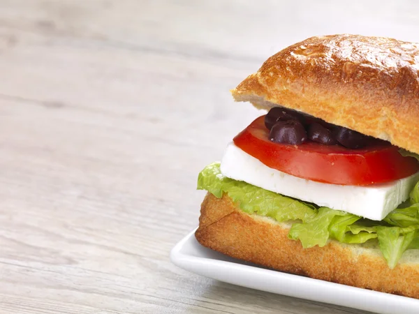 Řecké sendvič — Stock fotografie