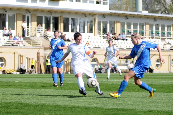 여자 축구 게임 — 스톡 사진
