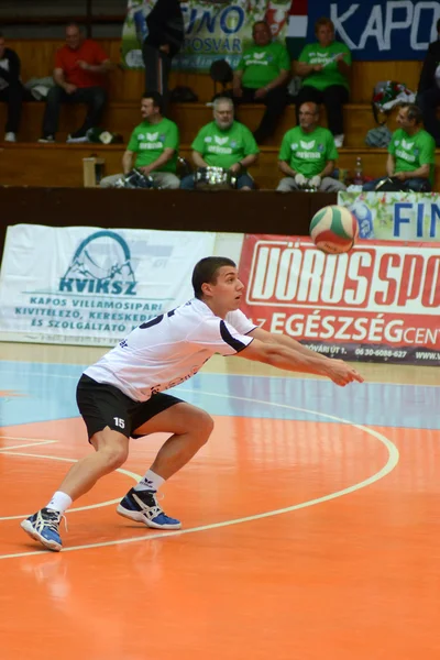 Kaposvar - kecskemet volleyball game — Stock Photo, Image