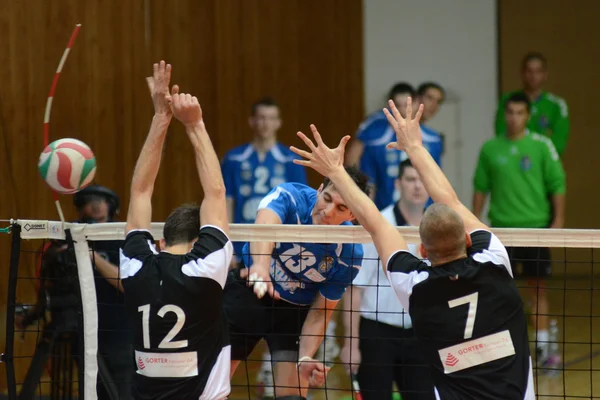 Kaposvar - kecskemet volleyball game — Stock Photo, Image