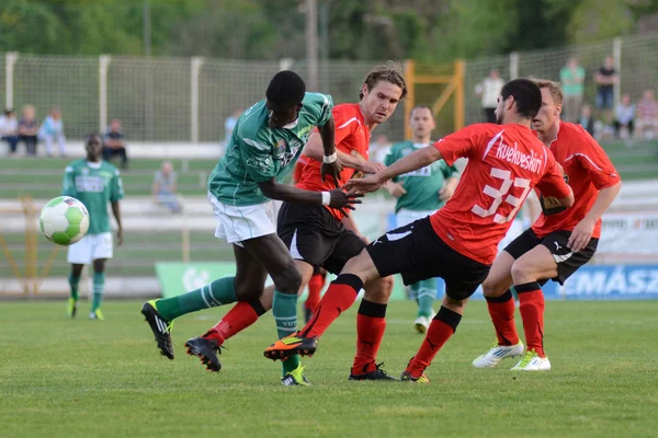 Kaposvar - Pecs soccer game — Stock Photo, Image
