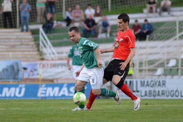 Kaposvár - mecz piłki nożnej Pécs — Zdjęcie stockowe