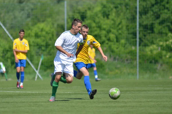 Kaposvar - Siofok under 16 soccer game — Stock Photo, Image