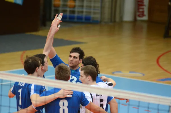 Kaposvar - kazincbarcika-Volleyballspiel — Stockfoto