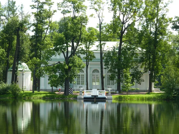 Павільйон " Зал на острові " Стокова Картинка
