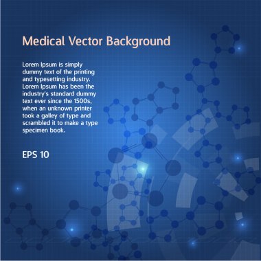 Medical vector background clipart