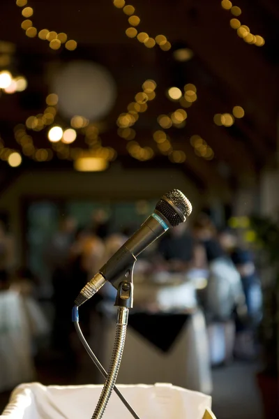 Microfone de fala — Fotografia de Stock