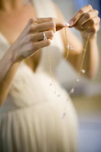 Bride jewelry — Stock Photo, Image