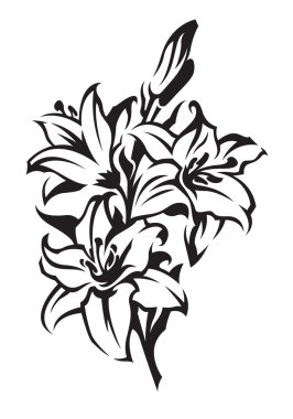 Lilies clipart