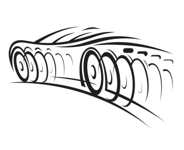 Illustration of a car clipart