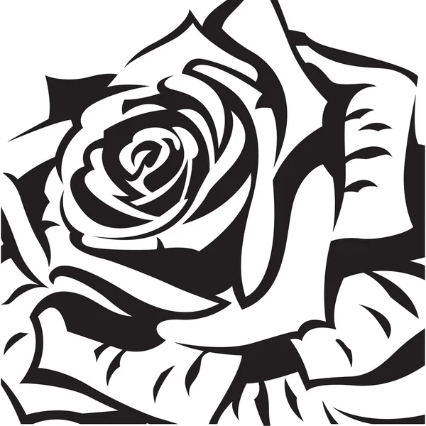 Rosa abstracta — Archivo Imágenes Vectoriales