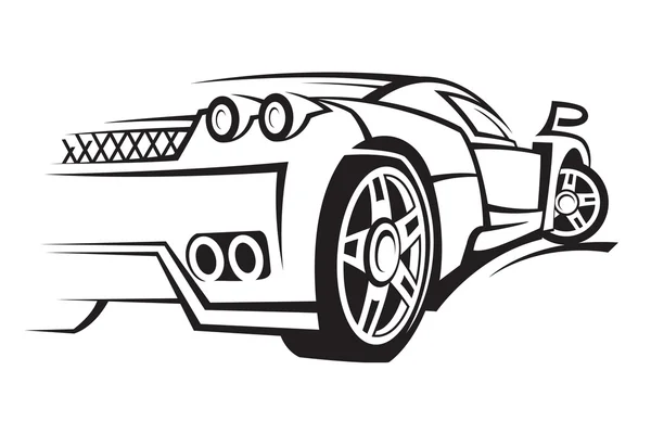 Ilustracja samochodu — Wektor stockowy