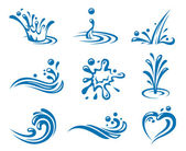 Wassersymbole