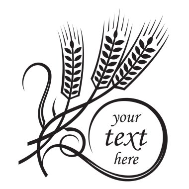 Ear of wheat clipart