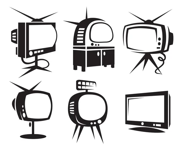 Σύνολο τηλεόραση — Διανυσματικό Αρχείο