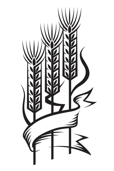 Ухо пшеницы — стоковый вектор