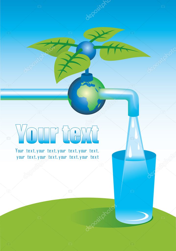 Tap with clean water