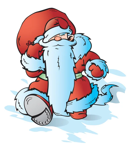 Векторное изображение Санта-Клауса — стоковый вектор