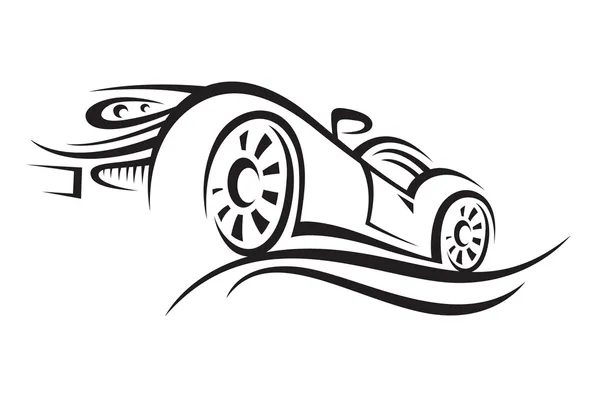 Ilustración de un coche — Vector de stock