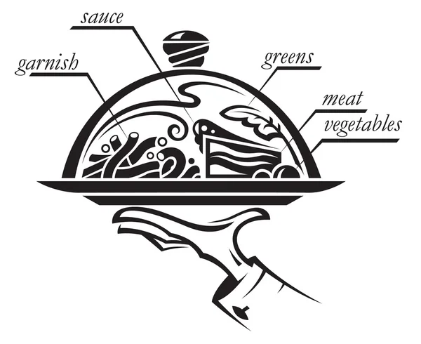 Icono del restaurante — Archivo Imágenes Vectoriales