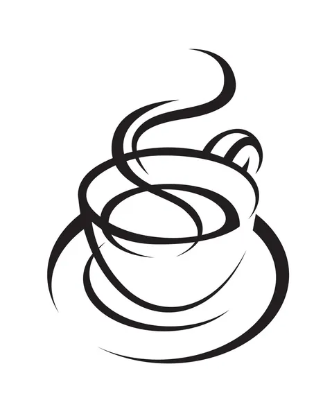 कॉफी का कप — स्टॉक वेक्टर