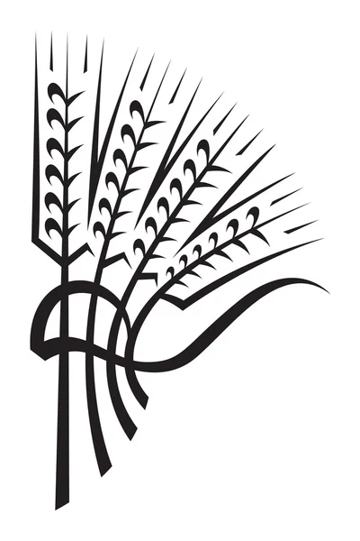 Ухо пшеницы — стоковый вектор