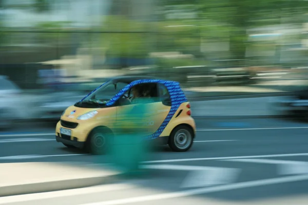 Найшвидший автомобіль в місті Стокова Картинка