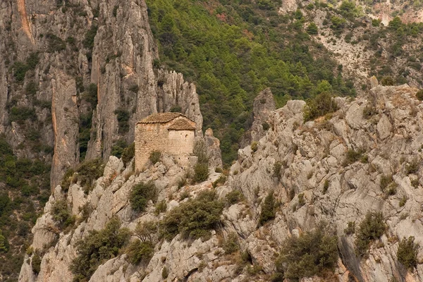 stock image Chapel at top of the mountain