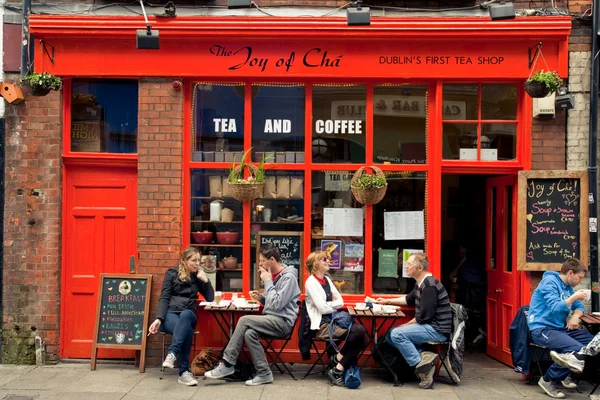 Dublin street ile — Stok fotoğraf