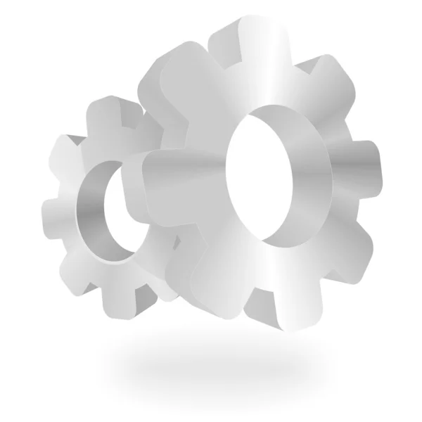 Ikonen "gears" — Stock vektor