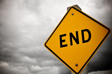 Dead End Sign clipart