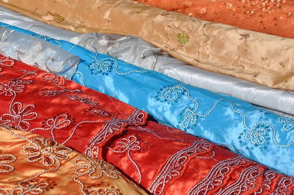 Індійська тканина — стокове фото