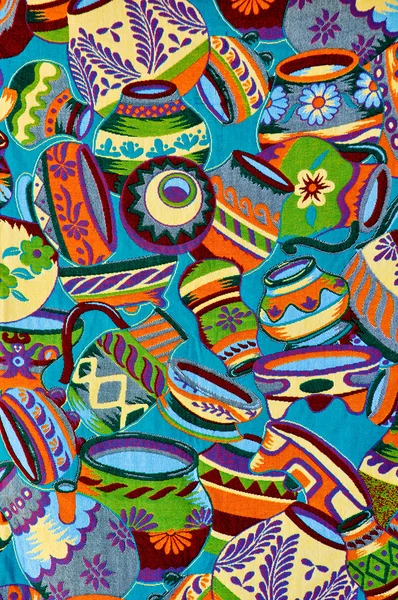 Maya färgglada vas mönster — Stockfoto