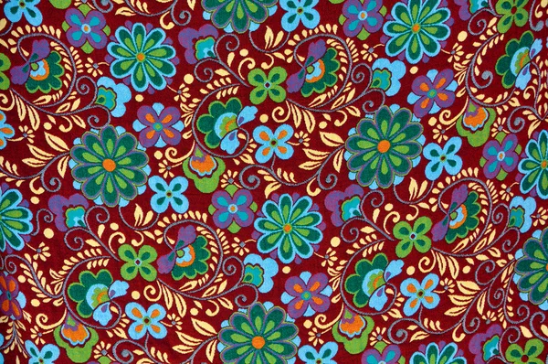 マヤの花柄のパターンの背景 — ストック写真
