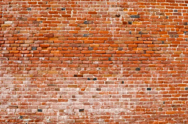 Gammal rustik tegelvägg — Stockfoto