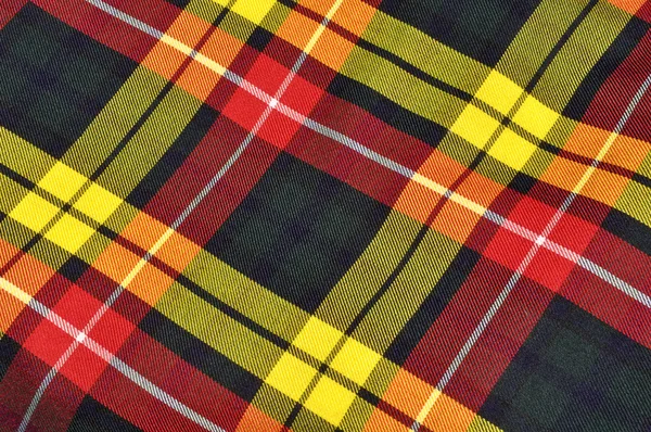 Plaid Scottish Kilt Fondo — Foto de Stock