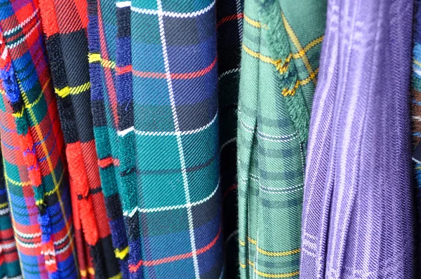 Scottish Kilts — Stock Photo, Image