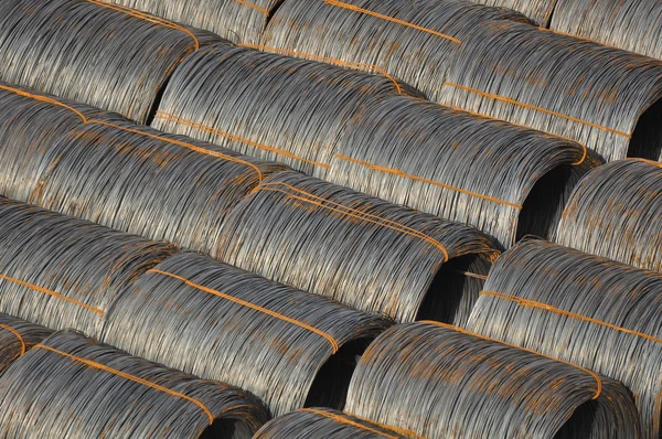 Fondo de cable de acero — Foto de Stock