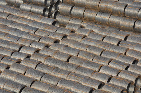 Pacotes de cabos de aço — Fotografia de Stock