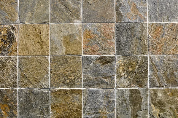 Multi cor telhas de pedra — Fotografia de Stock