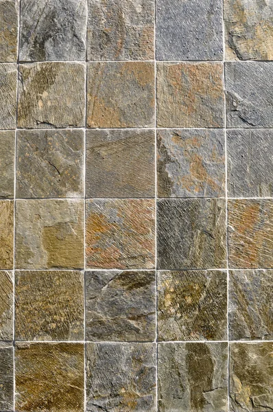 複数の色の石造りのタイル — ストック写真