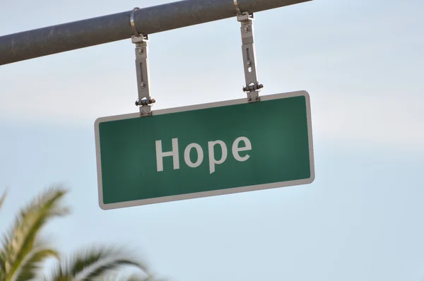Segno di speranza — Foto Stock