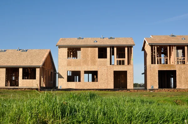 Homes Under Construction — Stock Photo, Image