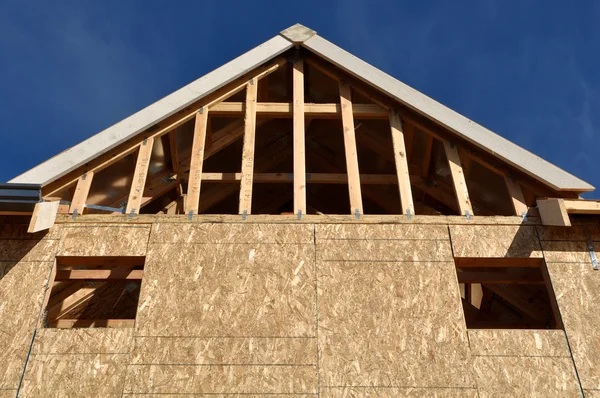 Neues Eigenheim im Bau — Stockfoto
