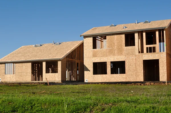 Homes Under Construction Stock Image