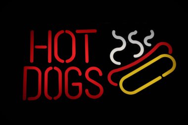 Hot Dogs Neon İşareti